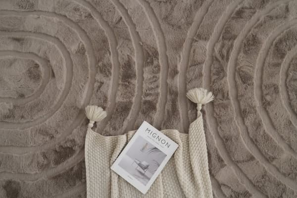 Pälsmatta Rabbit Zen Taupe