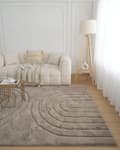 Miniatyrbild 7 av 10: Pälsmatta Rabbit Zen Taupe