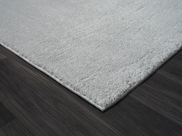 Tvättbar Mjuk Ryamatta Cloudy Silver
