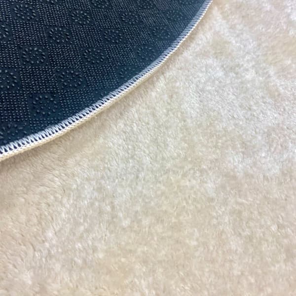 Tvättbar Mjuk Ryamatta Cloudy Ljusbeige