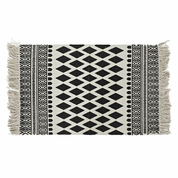 Matto DKD Home Decor Musta Valkoinen (80 x 50 x 1 cm)