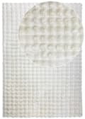 Miniatyrbild 6 av 11: Tvättbar Pälsmatta Rabbit Bubble Offwhite