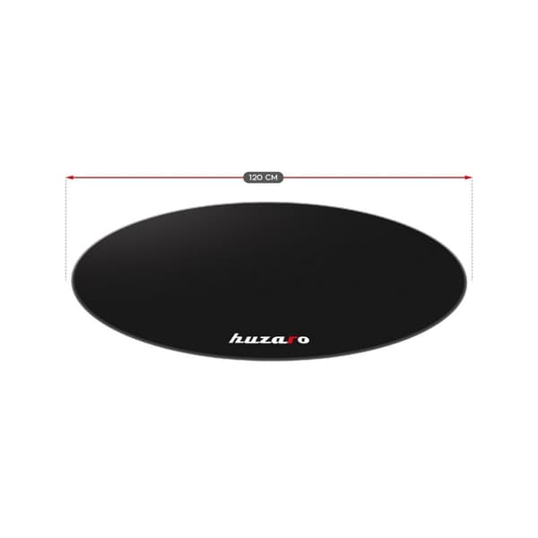 Musmatta Gaming Huzaro HZ-FloorMat 3.0 Svart