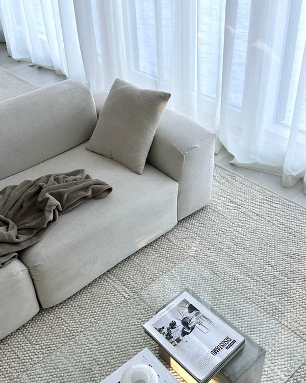 Ullmatta Haga Offwhite