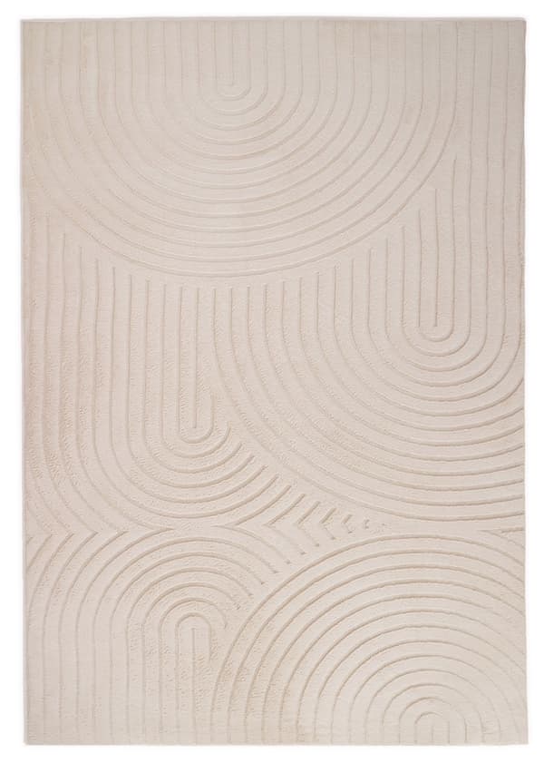 Tvättbar Pälsmatta Rabbit Bene Ljusbeige Ljusbeige 200x290 cm