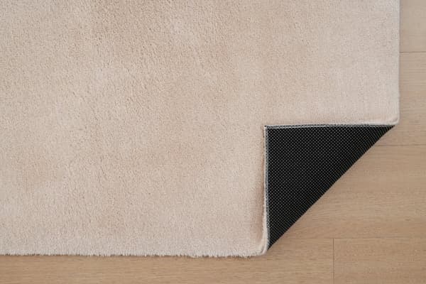 Tvättbar Mjuk Ryamatta Fluffy Beige