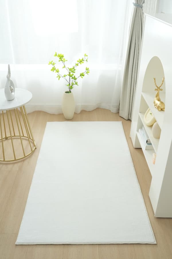 Tvättbar Ryamatta Comfy Offwhite