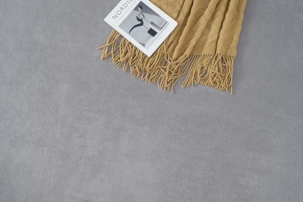 Tvättbar Ryamatta Comfy Silver