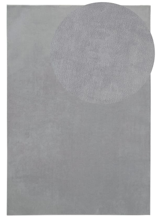 Tvättbar Ryamatta Comfy Silver