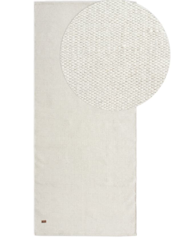 Gångmatta Lunda Offwhite