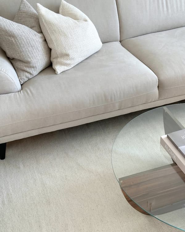 Ullmatta Lunda Offwhite