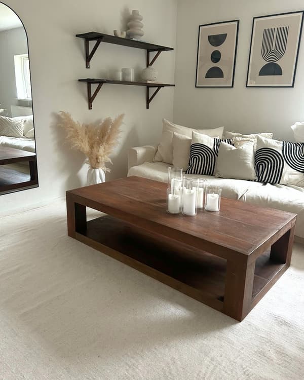 Ullmatta Lunda Offwhite
