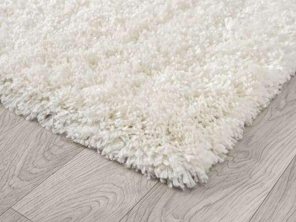 Mjuk Ryamatta Furry Offwhite