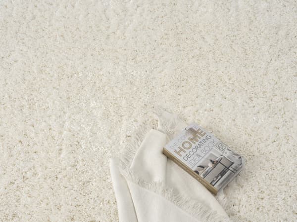 Mjuk Ryamatta Furry Offwhite