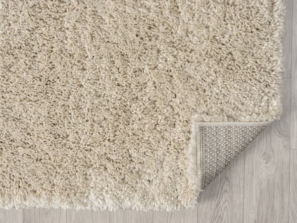 Mjuk Ryamatta Furry Beige