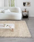 Miniatyrbild 9 av 11: Mjuk Ryamatta Furry Beige