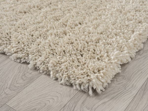 Mjuk Ryamatta Furry Beige