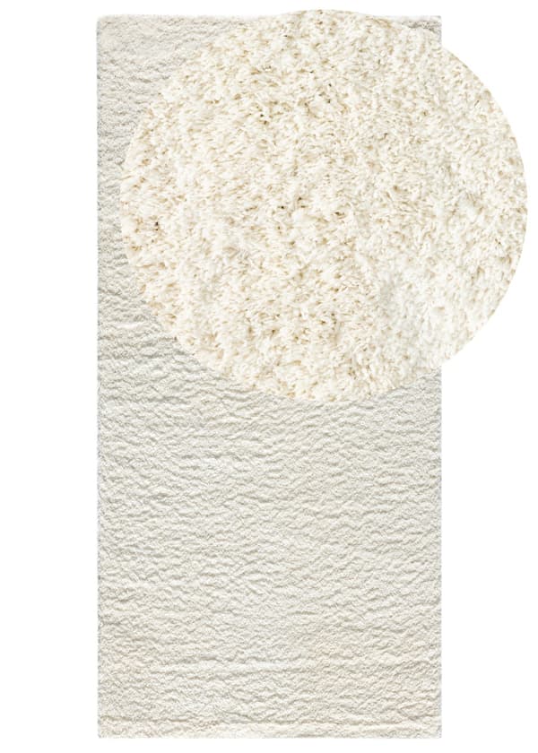Gångmatta Softy Offwhite Offwhite 80x150 cm