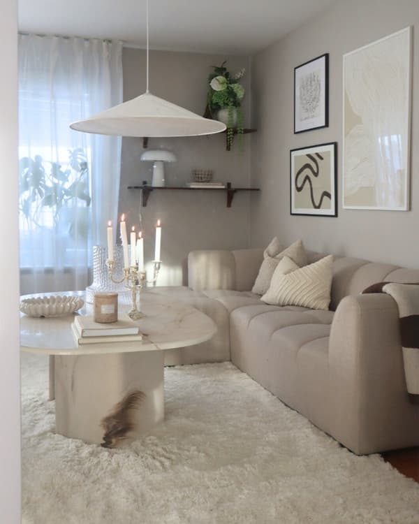 Mjuk Ryamatta Softy Offwhite