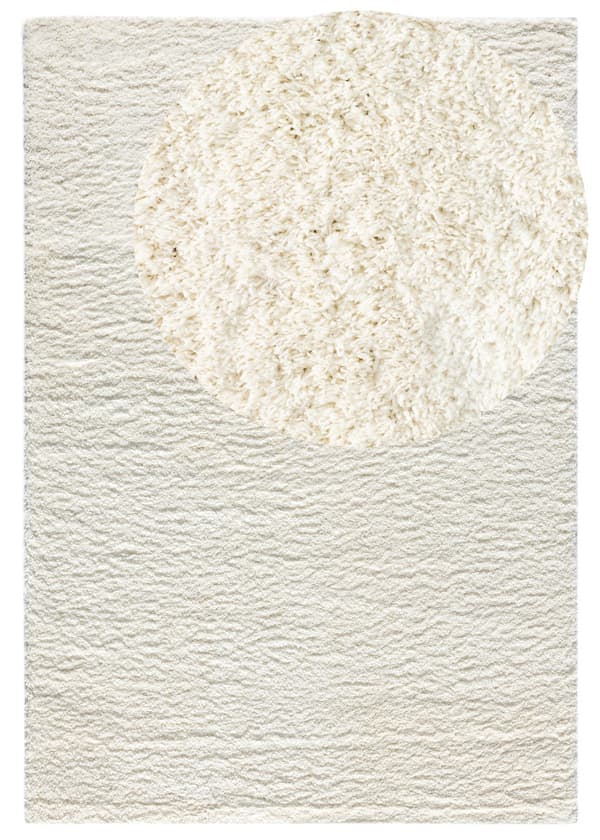Mjuk Ryamatta Softy Offwhite Offwhite 120x170 cm
