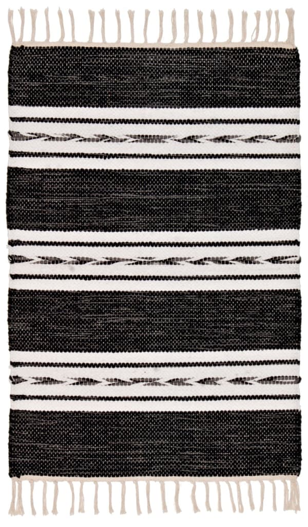 Trasmatta Girsu Svart Svart 75x180 cm