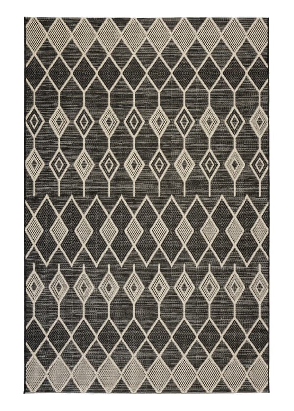 Inom- och Utomhusmatta Saltskog Antracit Antracit 200x290 cm