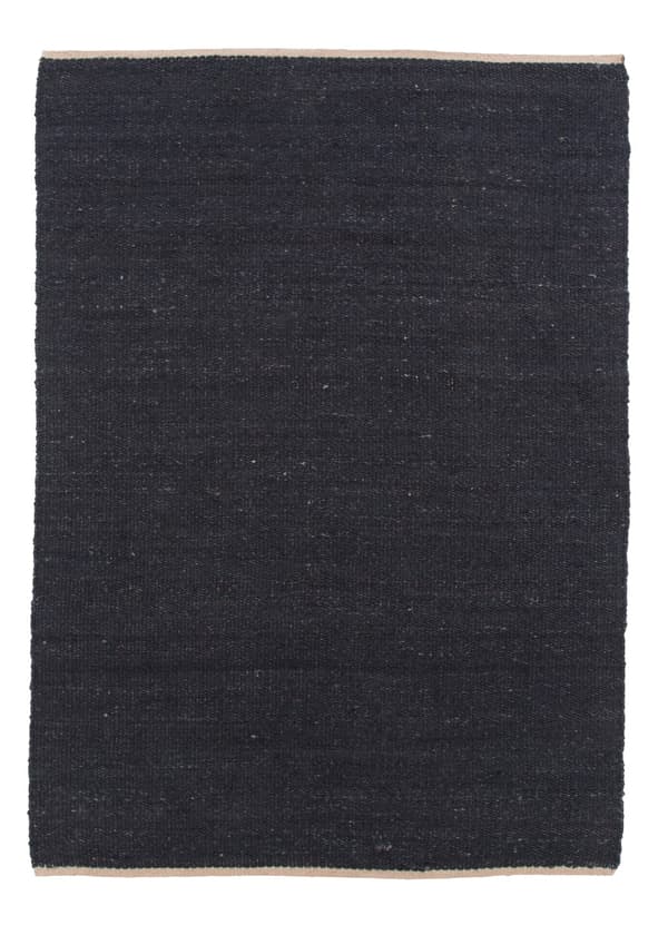 Jutematta Mina Svart Svart 170x240 cm