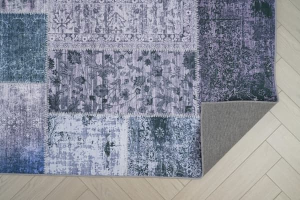 Patchwork Matta Vero Rosso Grå
