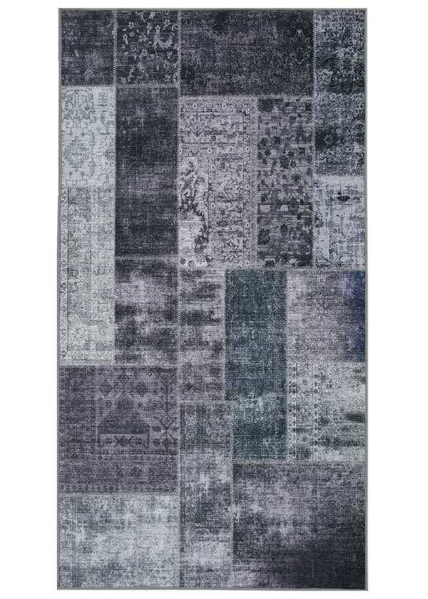 Patchwork Matta Vero Rosso Grå