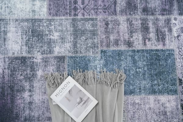 Patchwork Matta Vero Rosso Grå
