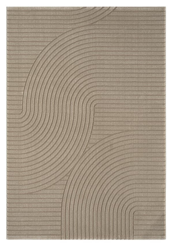 Wiltonmatta Bella Spin Mörkbeige Mörkbeige 200x290 cm
