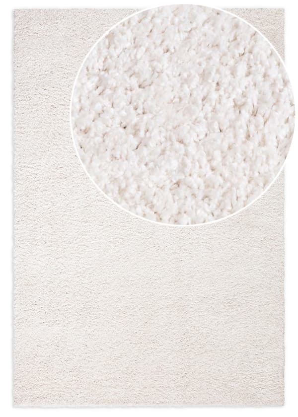Ryamatta Lazy Offwhite Offwhite 160x220 cm