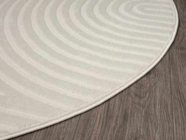 Rund Bella Zen Offwhite