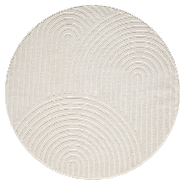 Rund Bella Zen Offwhite