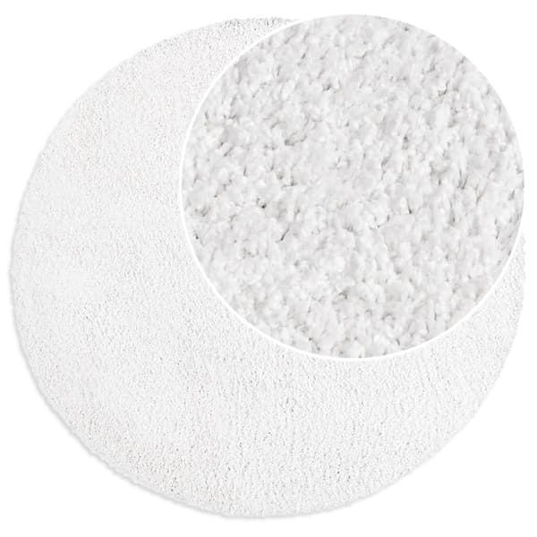 Rund Lazy Vit Vit Rund 120 cm