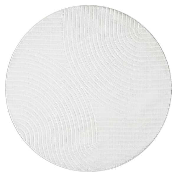 Rund Bella Spin Offwhite