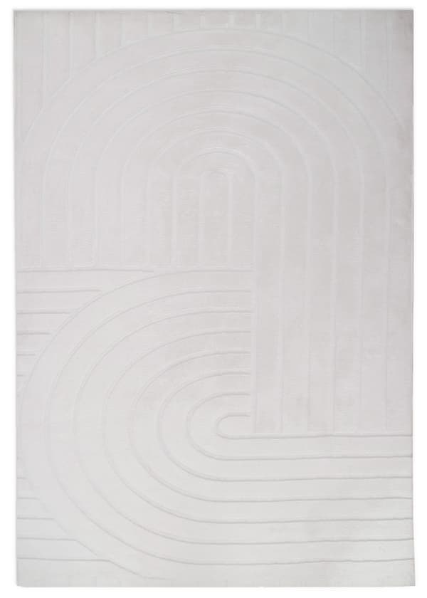 Tvättbar Pälsmatta Rabbit Peak Offwhite Offwhite 200x290 cm