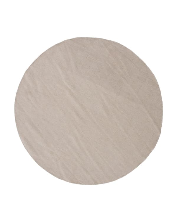 Anata Beige Rund Beige Rund 200 cm