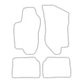 Pikkukuva 2 / 7: Veluurilattiamatot Alfa Romeo 145 1994-2001 - punaiset reunukset