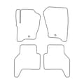 Miniatyrbild 2 av 9: Komplett set velourmattor för Land Rover Range Rover Sport I 2005-2012 - röda detaljer