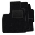 Miniatyrbild 1 av 6: Set med golvmattor i velour som passar Mitsubishi Eclipse I 1992-1995 Lift - svarta detaljer