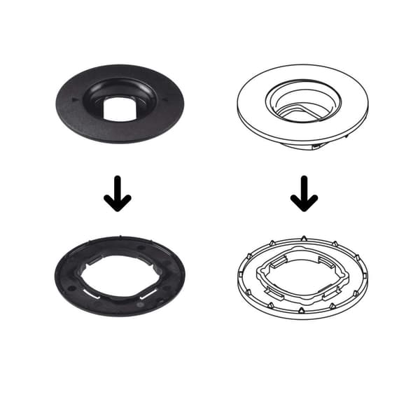 Set med velourmattor som passar Toyota Auris I 2/2007-2012 - svarta detaljer
