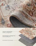 Pikkukuva 3 / 6: Matto, SONGMICS HOME Vintage TAR033L01, 160x230 cm, Kamelinruskea