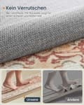 Pikkukuva 4 / 6: Matto, SONGMICS HOME Vintage TAR033L01, 160x230 cm, Kamelinruskea