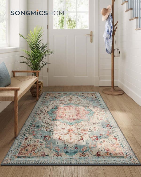 Mattan, SONGMICS HOME Vintage TAR033L01, 160x230 cm, Aquamarinblå