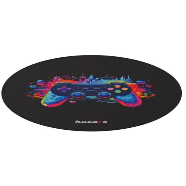 Musmatta Gaming Huzaro HZ-FLOORMAT 7.0 Svart Gummi