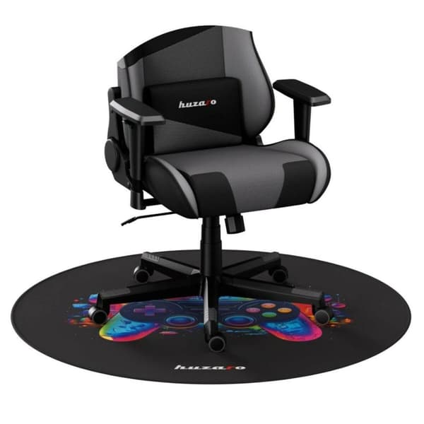 Musmatta Gaming Huzaro HZ-FLOORMAT 7.0 Svart Gummi