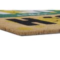 Miniatyrbild 3 av 3: Dörrmatta DKD Home Decor Svart Brun Gummi Vit Grön 2 antal Kokosfiber (60 x 40 x 1,5 cm)