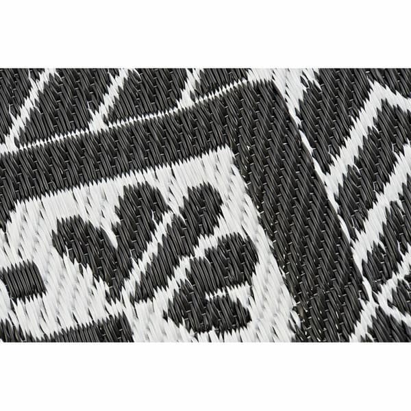 Tæppe DKD Home Decor Hvid Sort Etnisk (2 enheder) (120 x 180 cm)