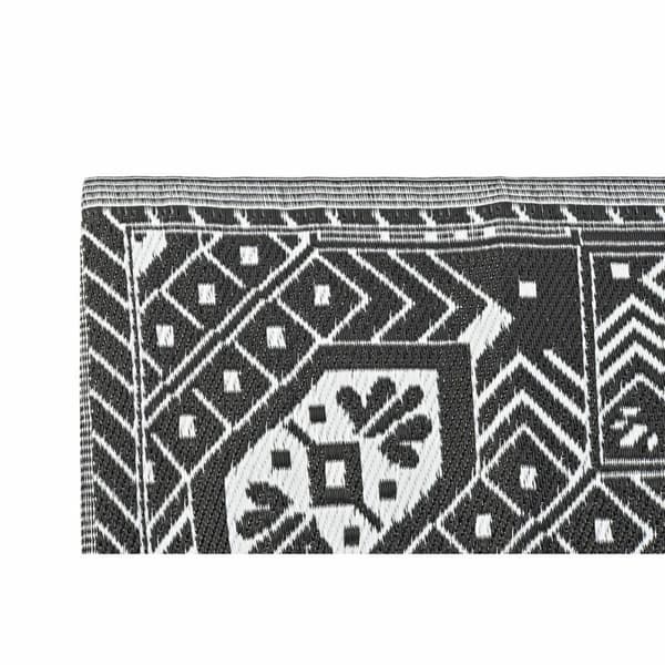 Tæppe DKD Home Decor Hvid Sort Etnisk (2 enheder) (120 x 180 cm)